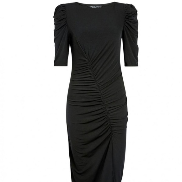 DRAWCORD BODYCON DRESS - Picture 3 of 3